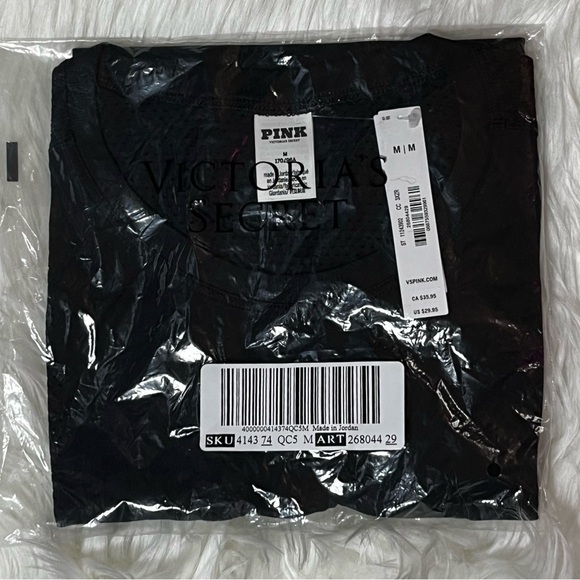 NWT PINK VS Seamless Drapey Muscle Tank - Picture 5 of 5